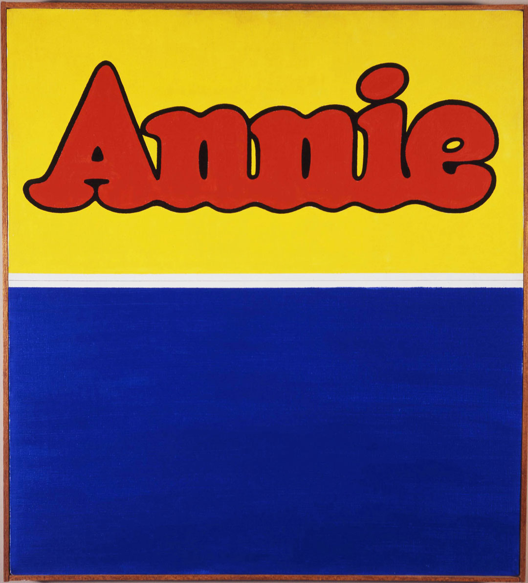 Image of artwork Annie by Ed Ruscha