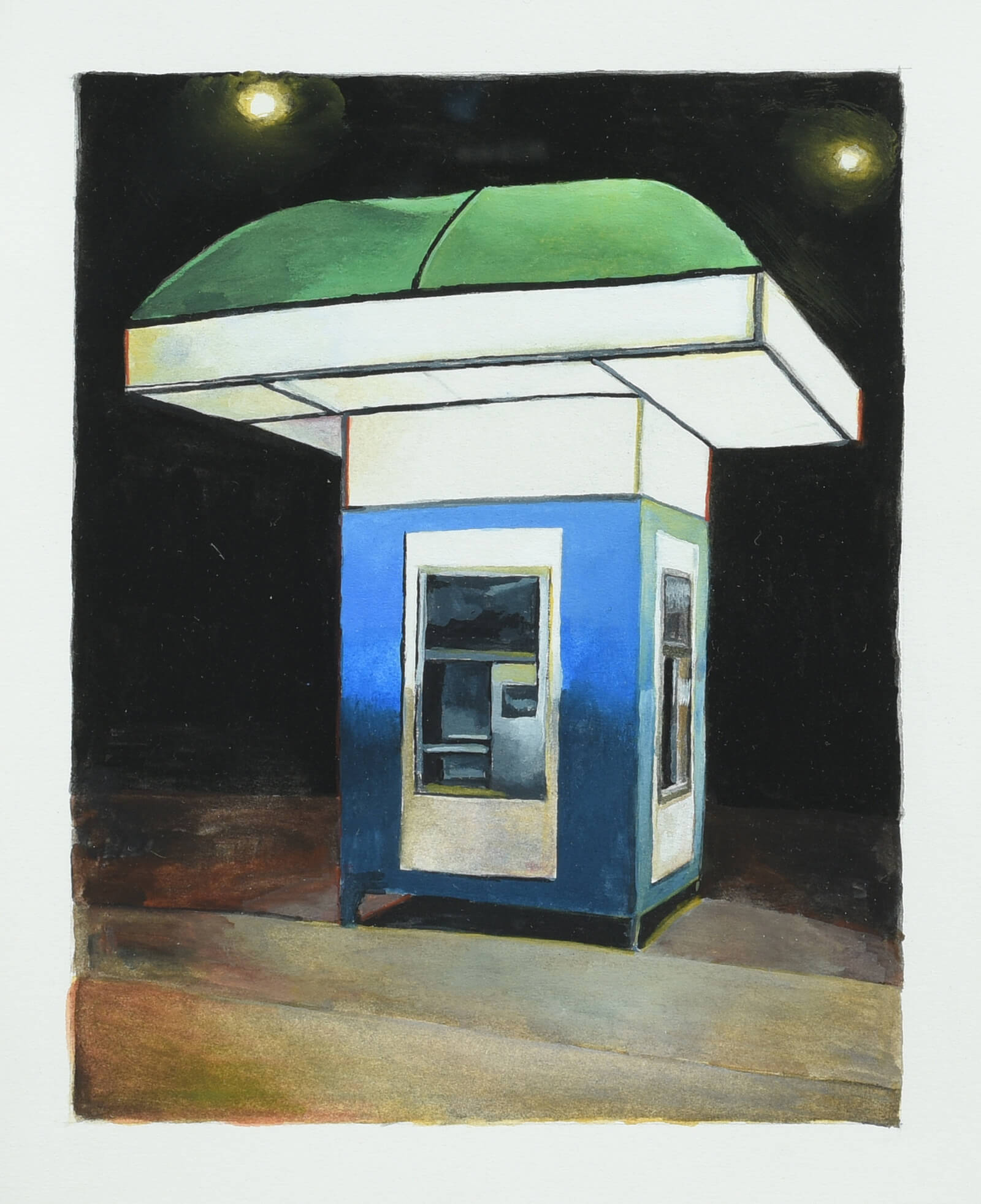 Image of artwork Gasoline Pump by Robert Olsen