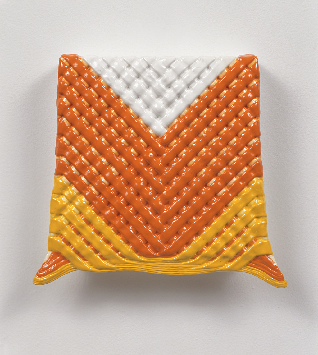 Image of artwork Candy Corn Weave by Linda Stark