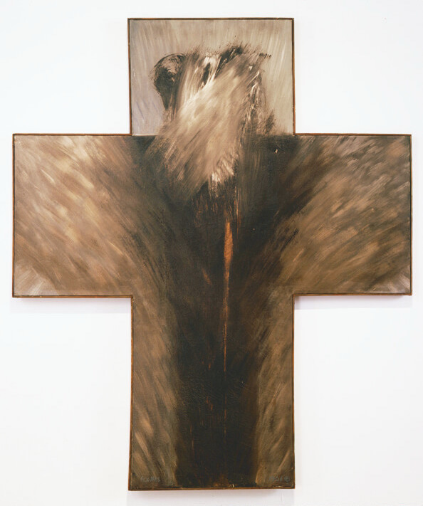Image of artwork Abstract Cross by Llyn Foulkes