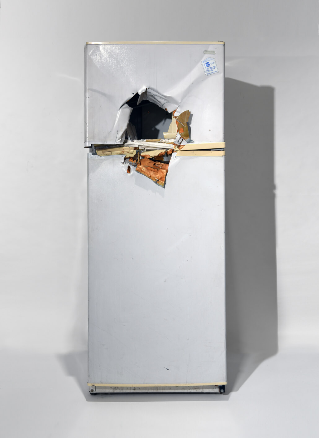 Image of artwork Untitled (refrigerator) by Rodney McMillian