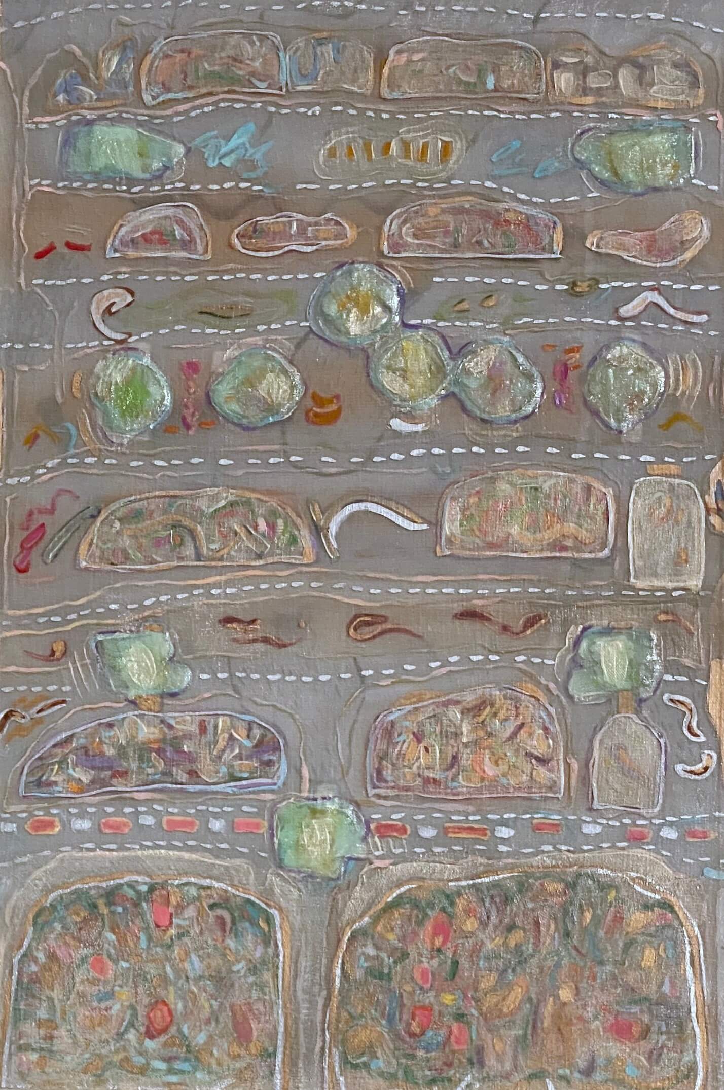 Image of artwork Floating Temple Tablets #7 by Yvonne de Miranda