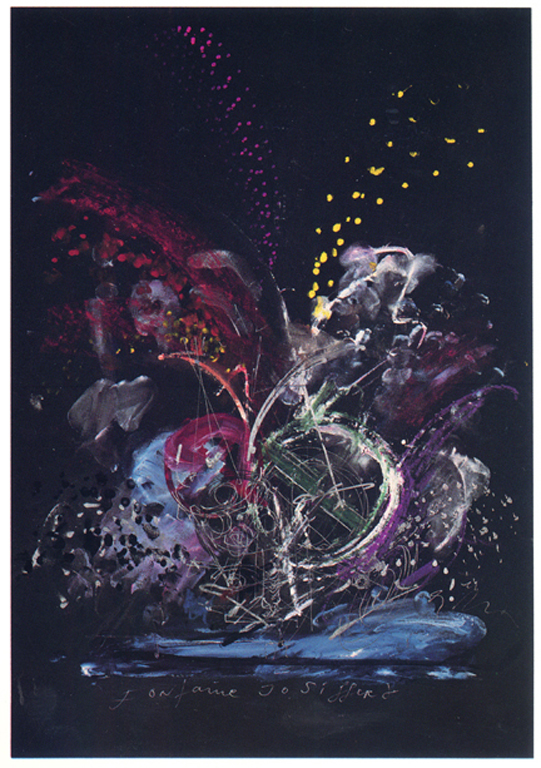 Image of artwork Fontaine Joe Syffert, from the portfolio “Eight by Eight” by Jean Tinguely