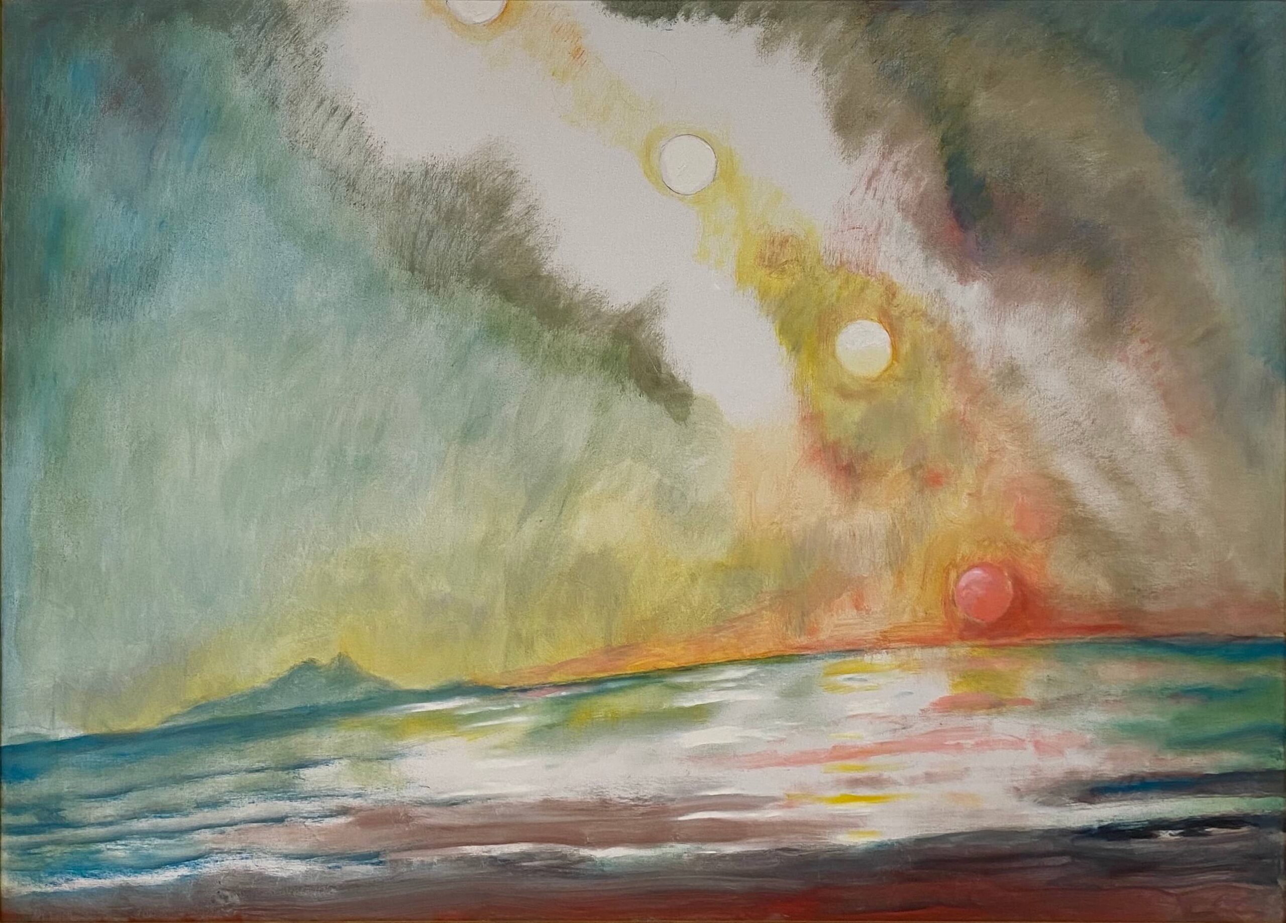 Image of artwork Sun Descending by Frederick S. Wight