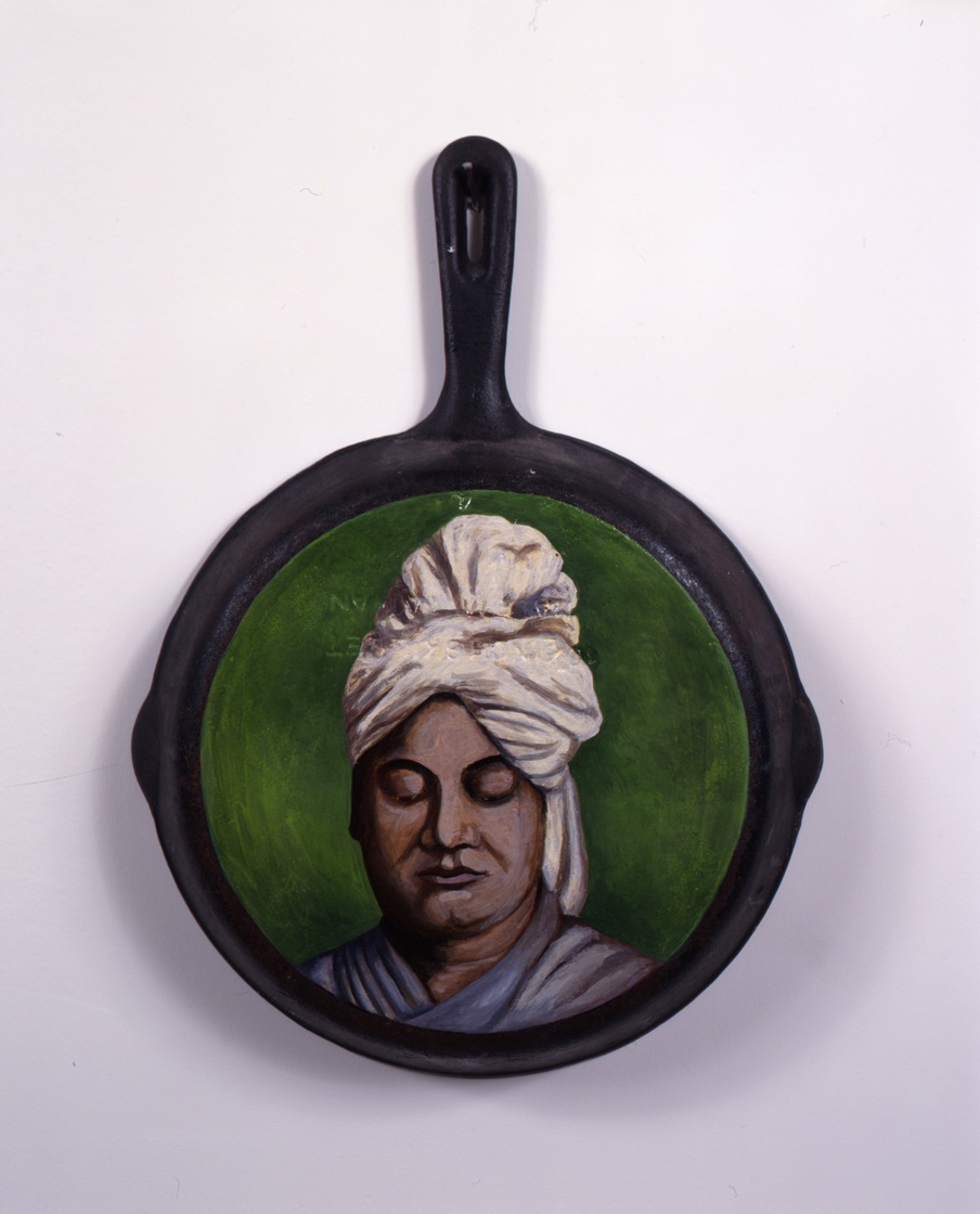 Image of artwork Vivekananda from the series “Spiritual Tourists” by Pam Goldblum