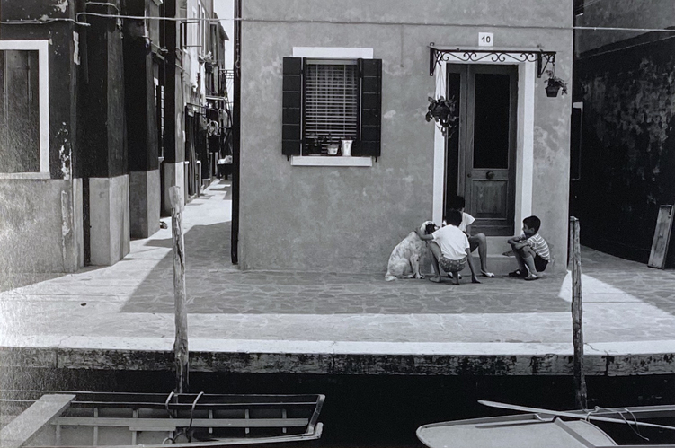 Image of artwork Conversations with a Dog from the portfolio “Italy” by Al Belson