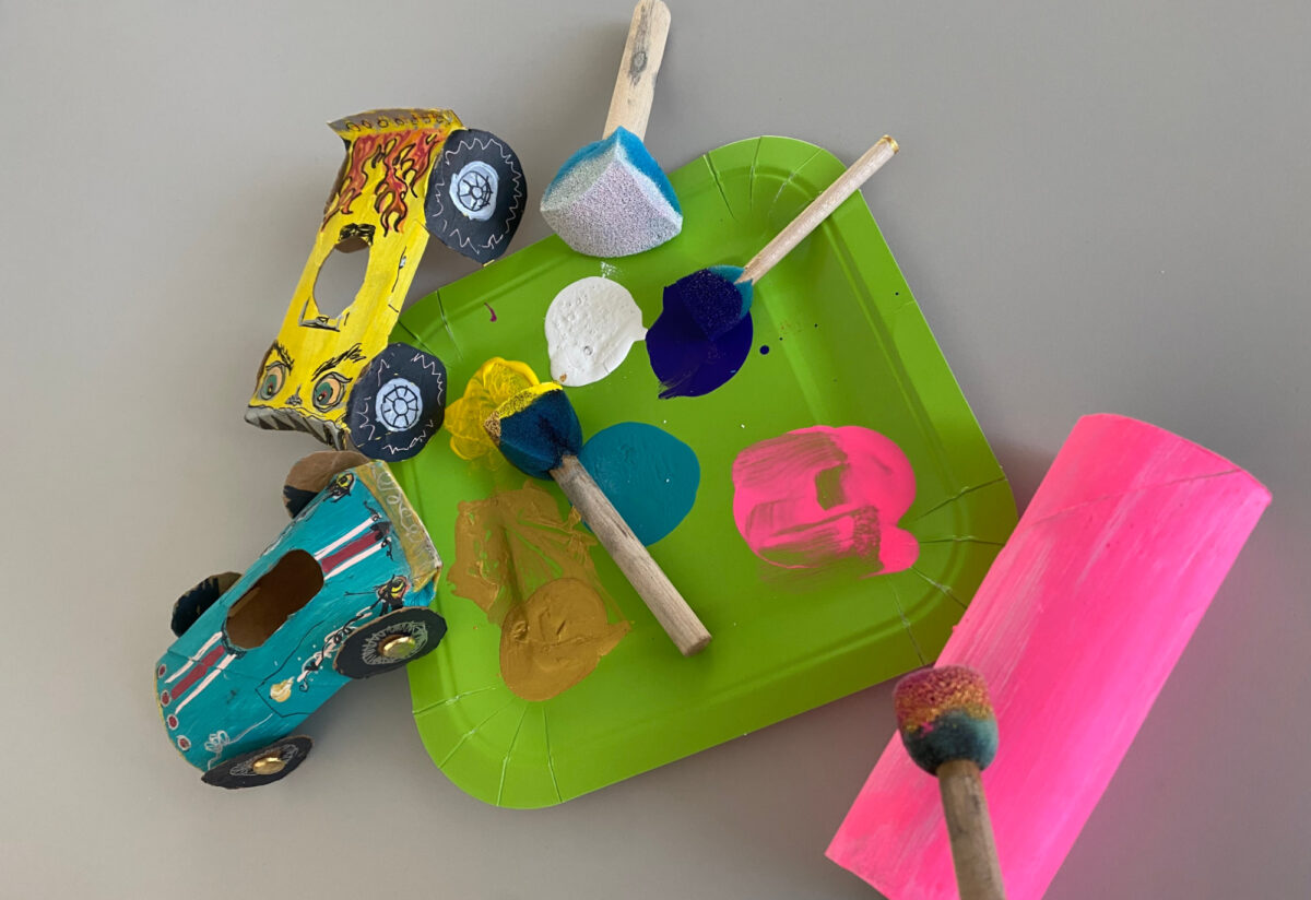 Image of Art Workshop: Car Creations (Ages 3-5)